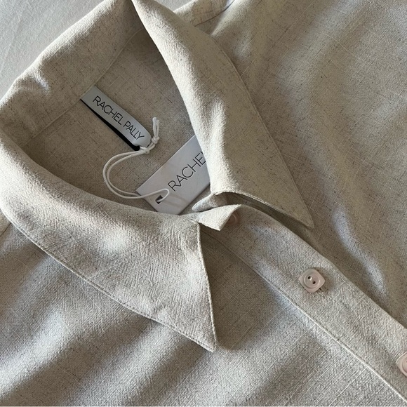 Rachel Pally Stella Linen Dress in Natural - Picture 8 of 16